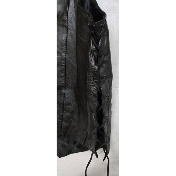 Event Biker Leather Vest XXL