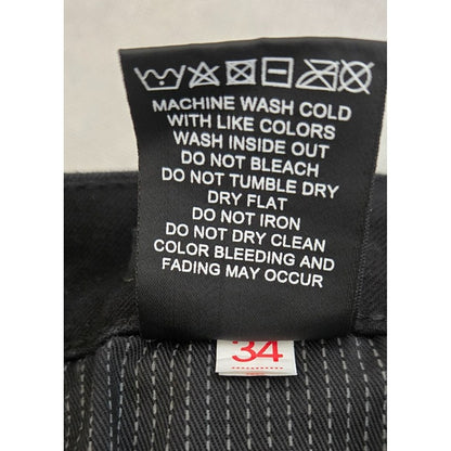 CULT of Individuality Designer Jeans Black Denim Red Snakeskin Distressed NWT