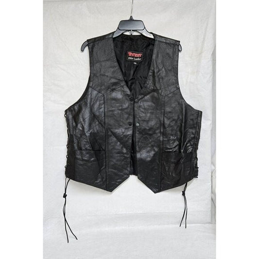 Event Biker Leather Vest XXL
