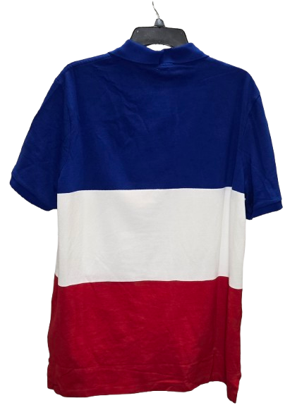 Polo Ralph Lauren Polo Shirt Big Pony Classic Fit Red White Blue     S1