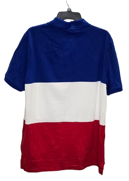 Polo Ralph Lauren Polo Shirt Big Pony Classic Fit Red White Blue     S1
