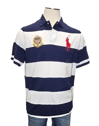 Polo Ralph Lauren Short Sleeve Big Pony Classic Fit Shirt #3    S3