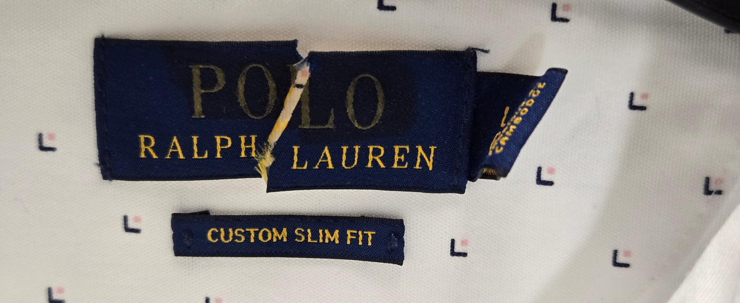 Polo Ralph Lauren Cotton Polo Shirt Custom Slim Fit  S4,5,6