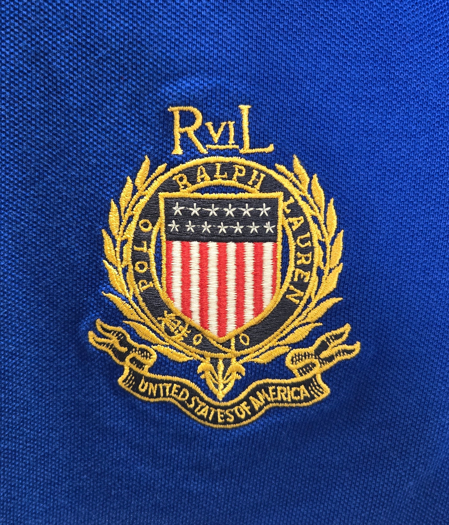 Polo Ralph Lauren Polo Shirt Big Pony Classic Fit Red White Blue     S1