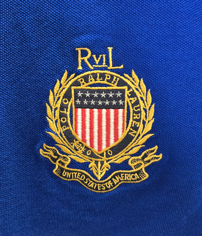 Polo Ralph Lauren Polo Shirt Big Pony Classic Fit Red White Blue     S1